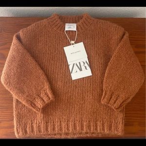 Zara kids premium alpaca knit sweater Size 6 to 9 months
